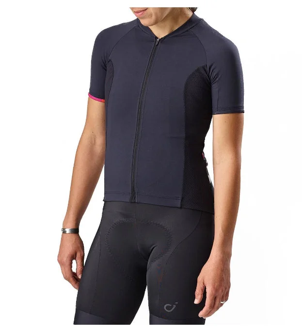 VELOCIO BLACK SIGNATURE WOMENS JERSEY Boat Neck Jersey Shirt