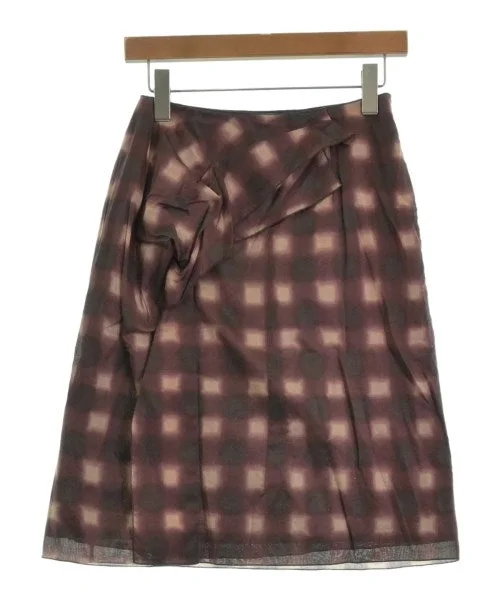 MARNI Knee length skirts denim skirt classic