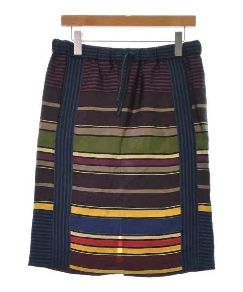 DRIES VAN NOTEN Knee length skirts chiffon skirt airy