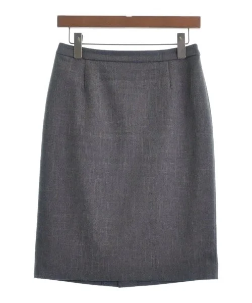 INDIVI Knee length skirts linen skirt light