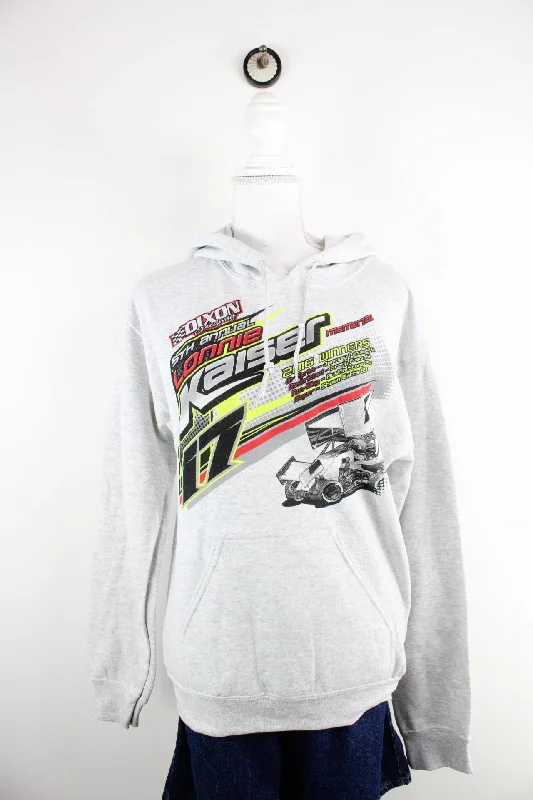 Vintage Dixon Speedway Hoodie (S) Hoodie with Sequins Glamorous Eye-catching