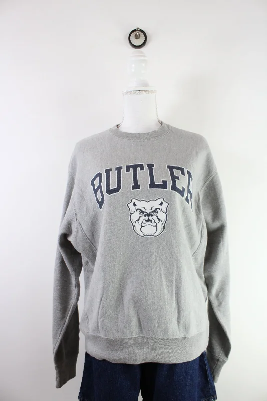 Vintage Champion Butler Sweatshirt (S) Hoodie with Tie-Dye Psychedelic Retro