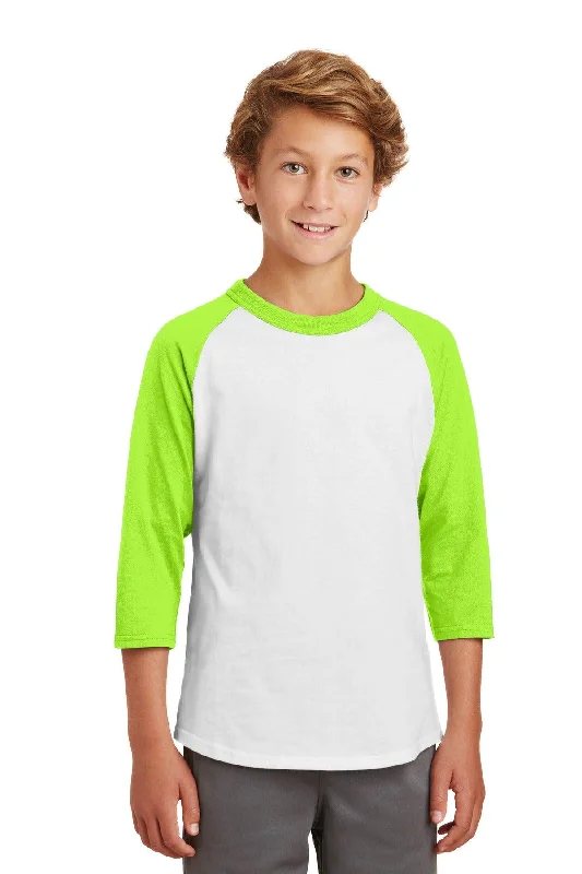 White/ Lime Shock