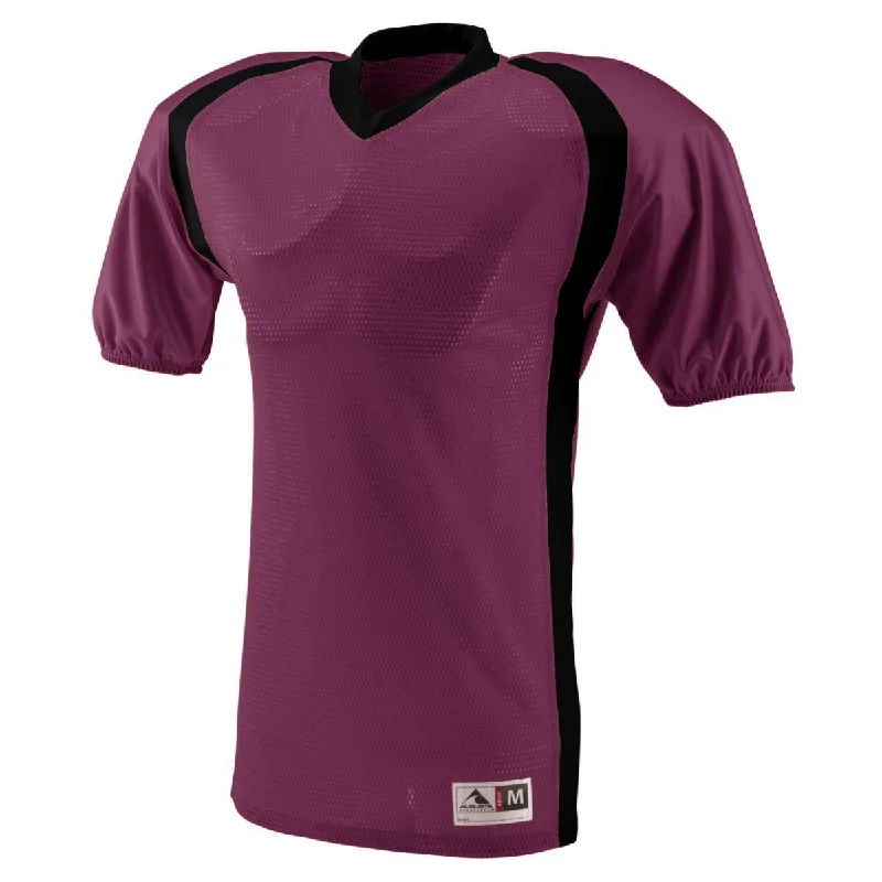 MAROON/BLACK