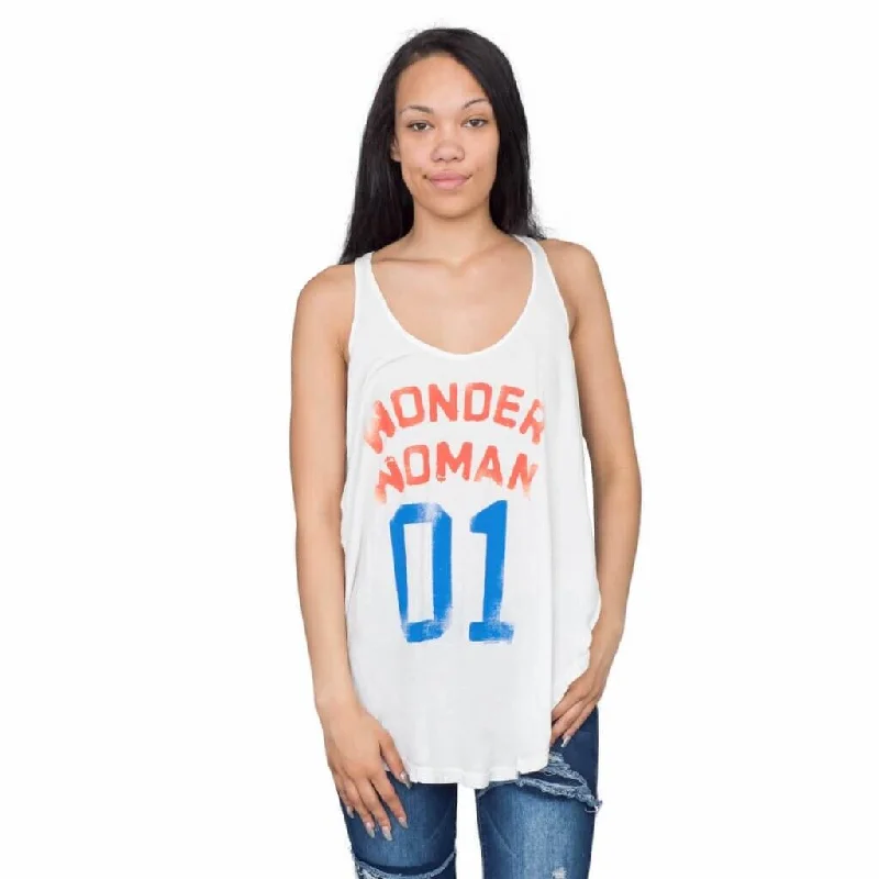 Wonder Woman 01 Distressed Juniors Tank Top sexy tank top