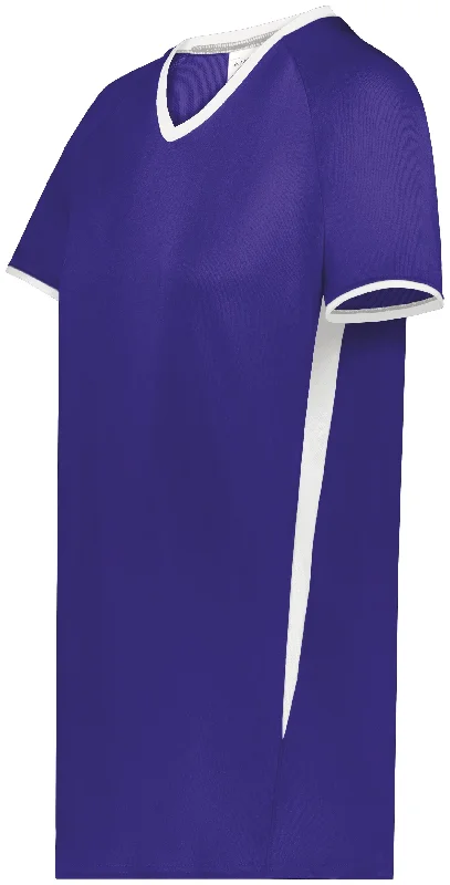 PURPLE/WHITE