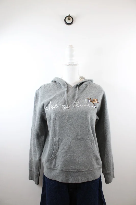Vintage Aeropostale Hoodie (M) Hoodie with Illustration Artistic Creative