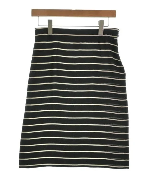 CoSTUME NATIONAL Knee length skirts leather skirt sleek