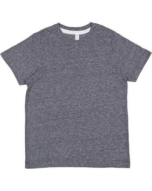 LAT Youth Harborside Melange Jersey T-Shirt 6191 (Pack of 6) Solid Color Jersey Shirt
