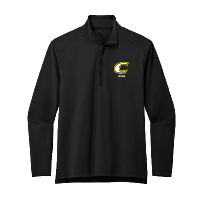 Centre College - NCAA Women's Soccer : Riley Givens - Premium Quarter Zip Jacket Zip Front Button Front Snap Front