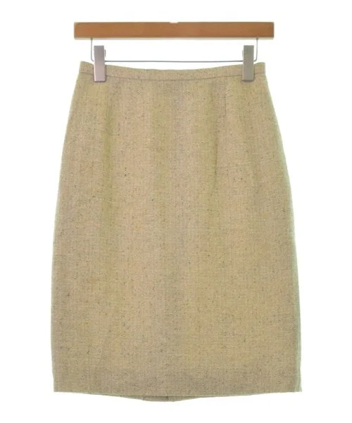BURBERRY Knee length skirts lace skirt intricate