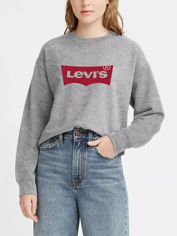 Standard Graphic Crewneck Sweatshirt Hoodie with Gradient Ombre Colorful