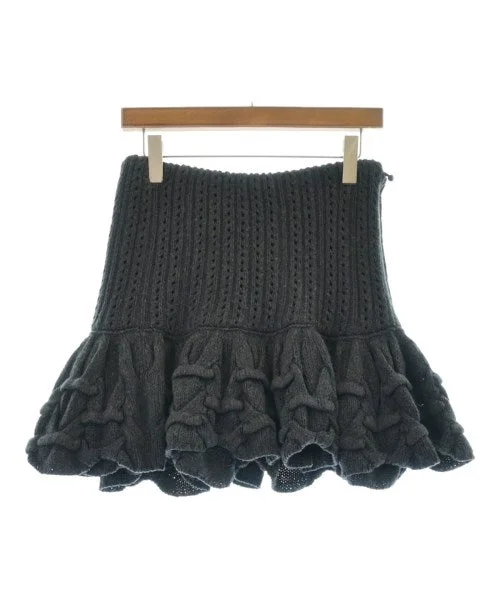 FOXEY Knee length skirts lace skirt feminine