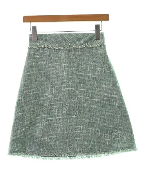 JILLSTUART Knee length skirts chiffon skirt airy