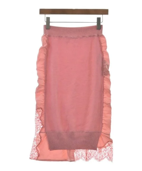 STELLA McCARTNEY Knee length skirts chiffon skirt lightweight