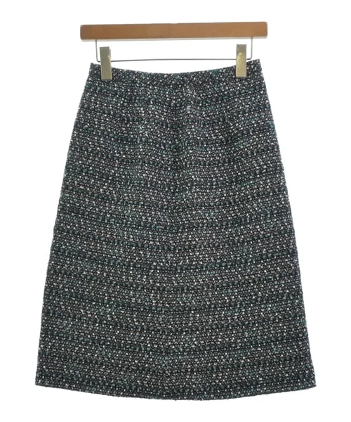 Leilian Knee length skirts tiered skirt playful