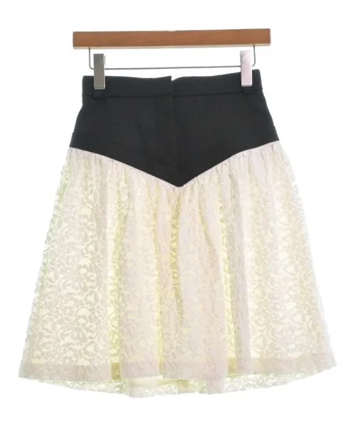 LOUIS VUITTON Knee length skirts corduroy skirt durable