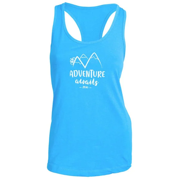 Women's Adventure Tank teal tank top