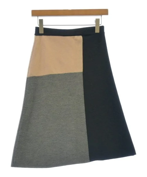 LIVIANA CONTI Knee length skirts relaxed fit skirt