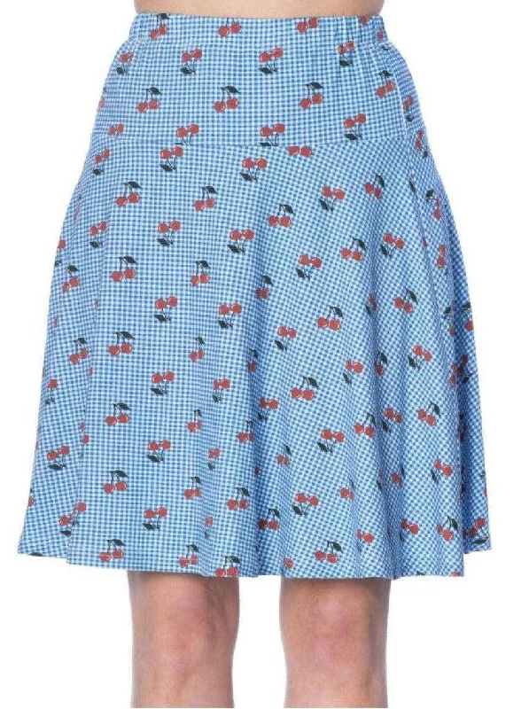 CHERRY LOVE SKIRT leather skirt bold
