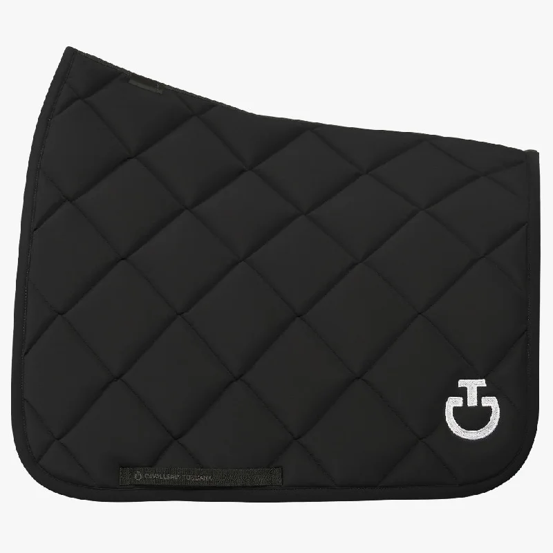 Cavalleria Toscana Diamond Quilted Jersey Dressage Saddle Pad Evening Jersey Tee