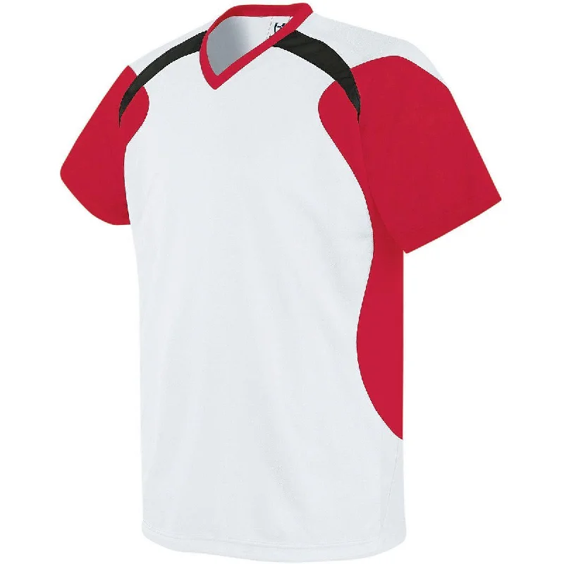 WHITE/SCARLET/BLACK