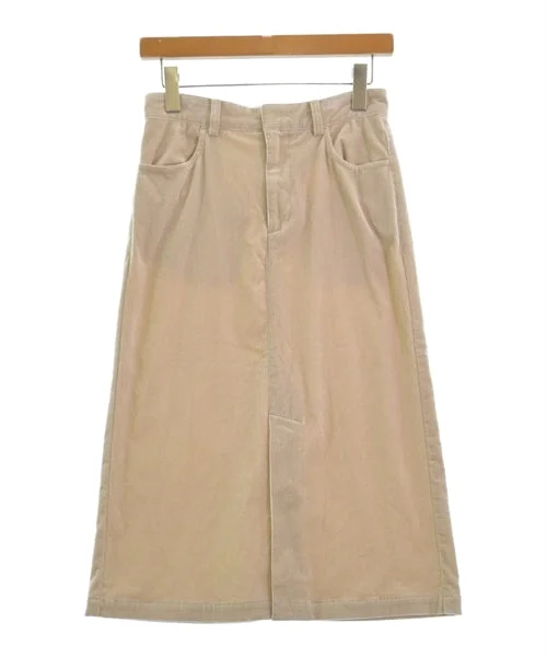 MACPHEE Knee length skirts chiffon skirt delicate