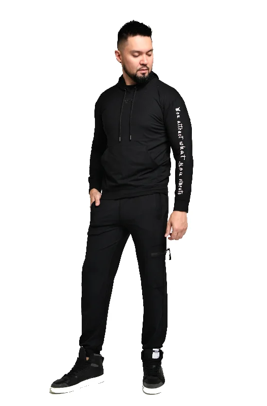 Vibration Hoodie Hoodie with Sequins Glamorous Eye-catching