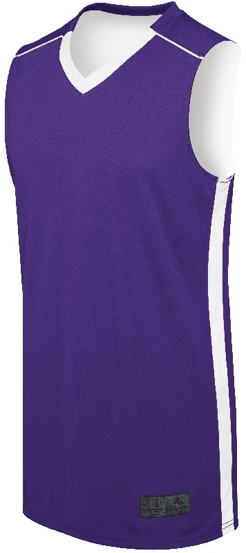 PURPLE/WHITE