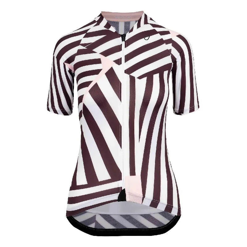 VELOCIO DAZZLE ULTRALIGHT WOMENS JERSEY BLACK CHERRY Exclusive Jersey Tee