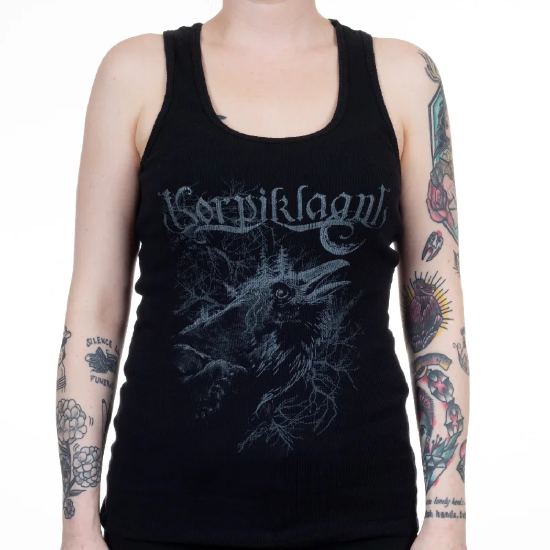 Korpiklaani "Raven" Girls Tank Top peekaboo tank top