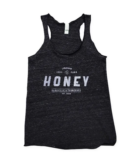 Womens Honey Tank Top baby blue tank