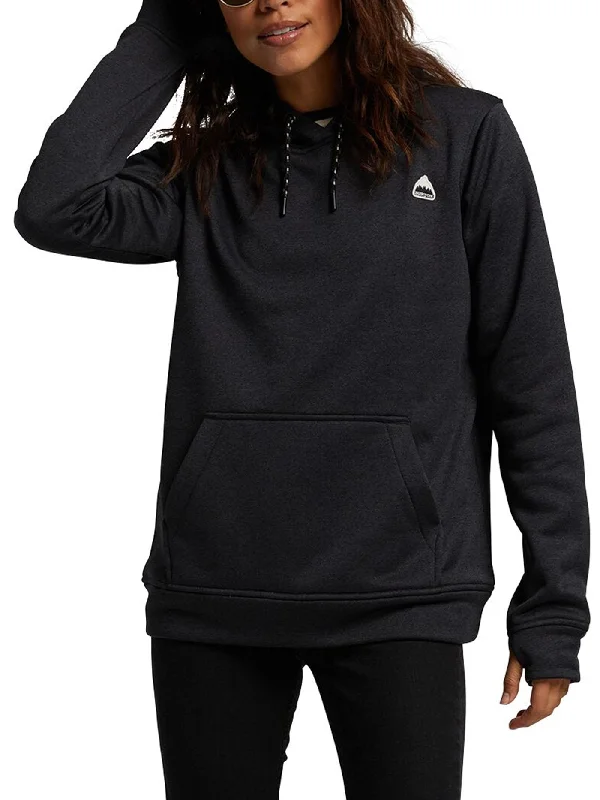 Oak Hoodie Hoodie with Rolled Sleeves Casual Relaxed