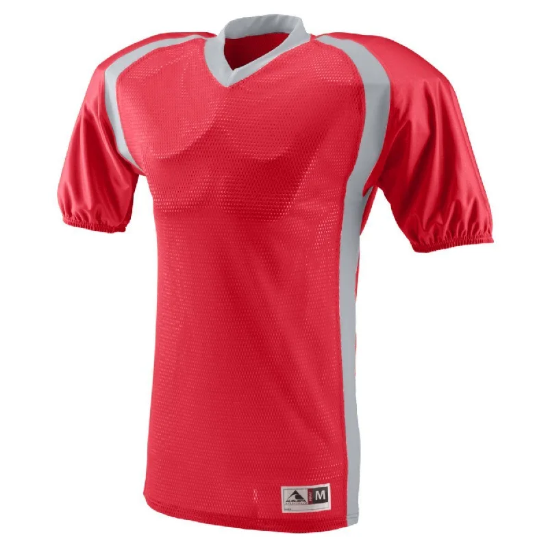 RED/SILVER GREY
