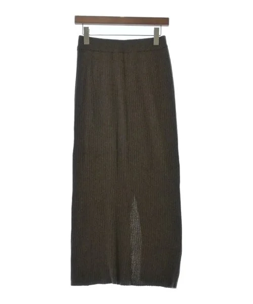 Simplicite Long/Maxi length skirts silk skirt sleek