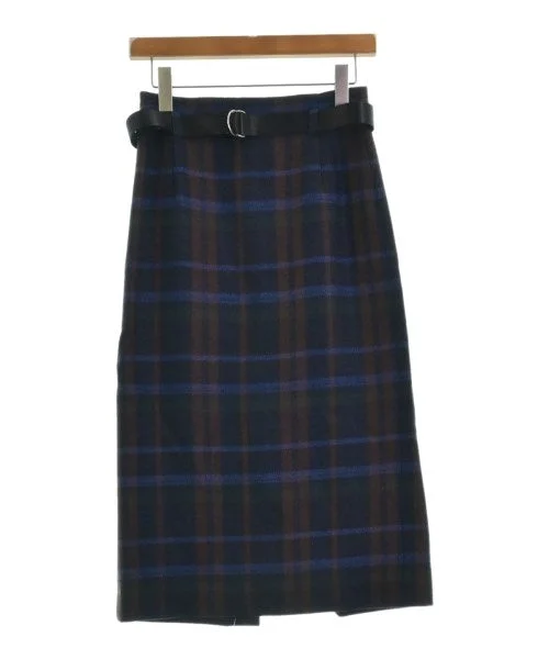 ESSEN.LAUTREAMONT Knee length skirts cashmere skirt soft