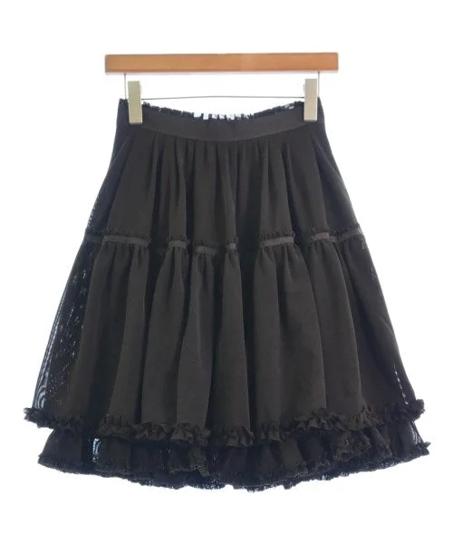 FOXEY NEWYORK Knee length skirts high waist skirt