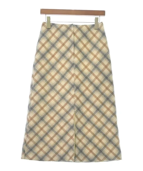 DES PRES Knee length skirts chiffon skirt floaty