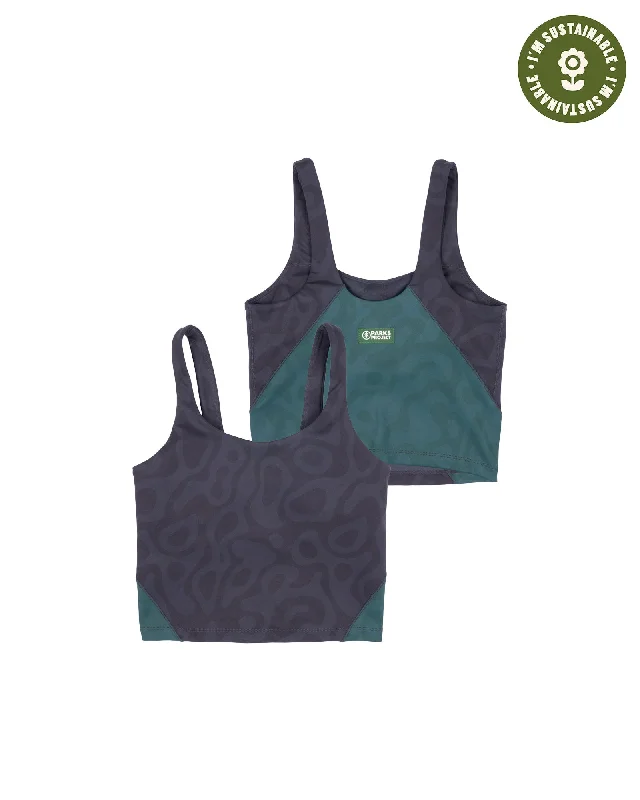 Yellowstone Geysers Night & Day Hiker Tank yoga tank top