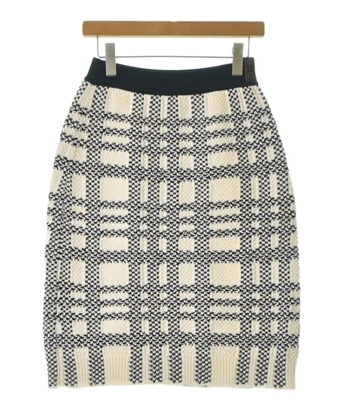 LOUIS VUITTON Knee length skirts linen skirt natural