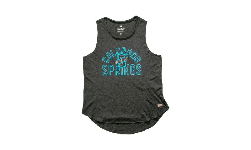 Tank Top Womens Black cotton tank top