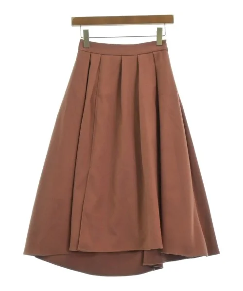 UNITED TOKYO Knee length skirts zip skirt side
