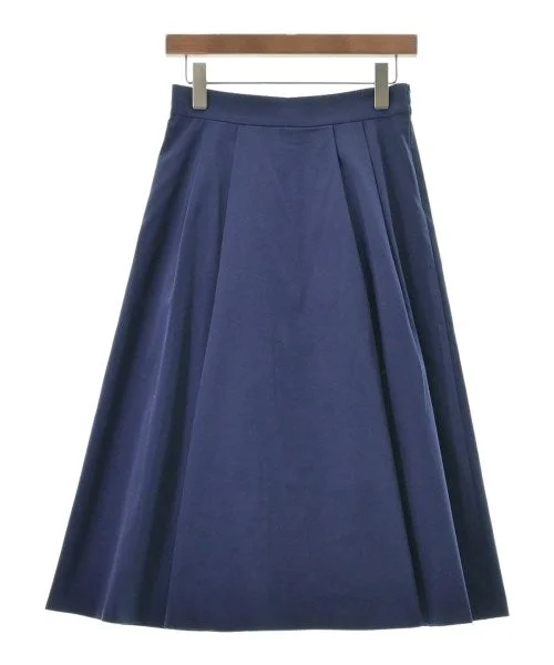 UNTITLED Knee length skirts linen skirt natural