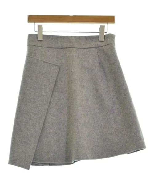 CARVEN Knee length skirts button skirt front