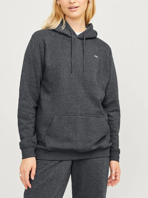 Abbie Hoodie Hoodie with Hem Embroidery Detailed Premium