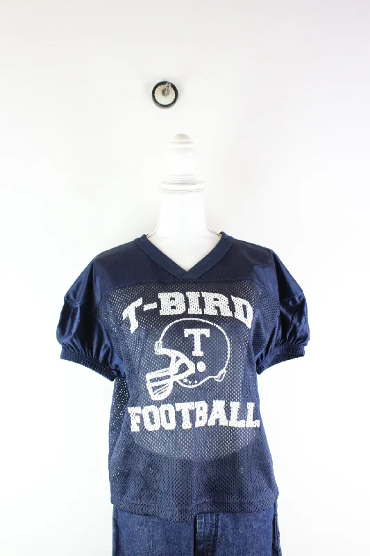Vintage Football Jersey (XL) Animal Print Jersey Tee