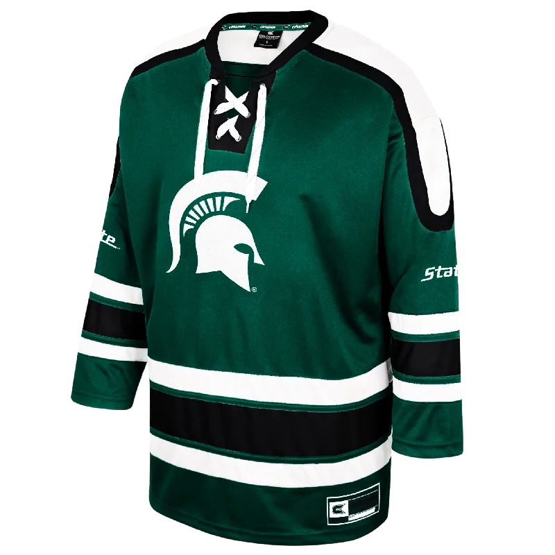 Colosseum Michigan State Hockey Adult Jersey Business Jersey Tee