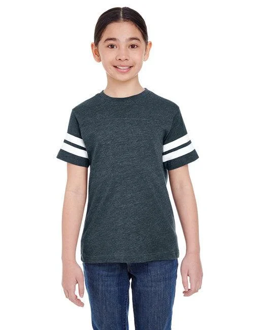LAT Youth Football Fine Jersey T-Shirt 6137 Gold Jersey Tee