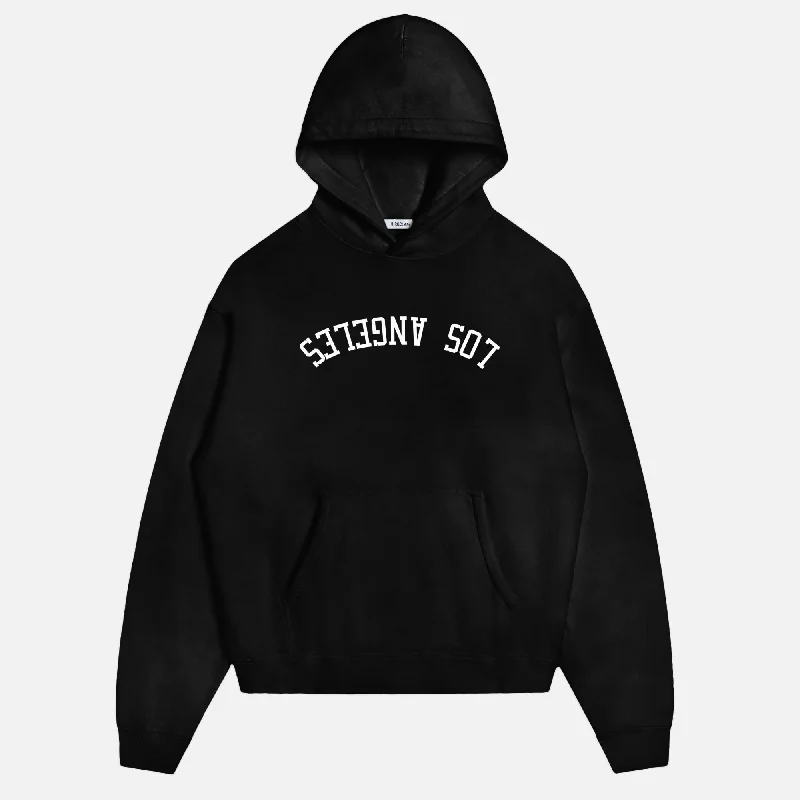 Los Angeles // Her Hoodie Hoodie with Neon Bright Vibrant