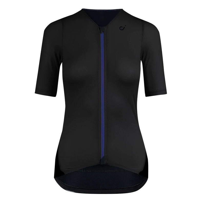 VELOCIO WOMENS JERSEY CONCEPT BLACK Premium Jersey Tee